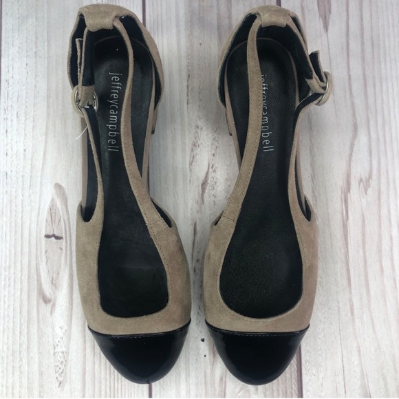 Jeffrey Campbell Sling Back Heel Shoe Size 6.5 - Picture 2 of 5